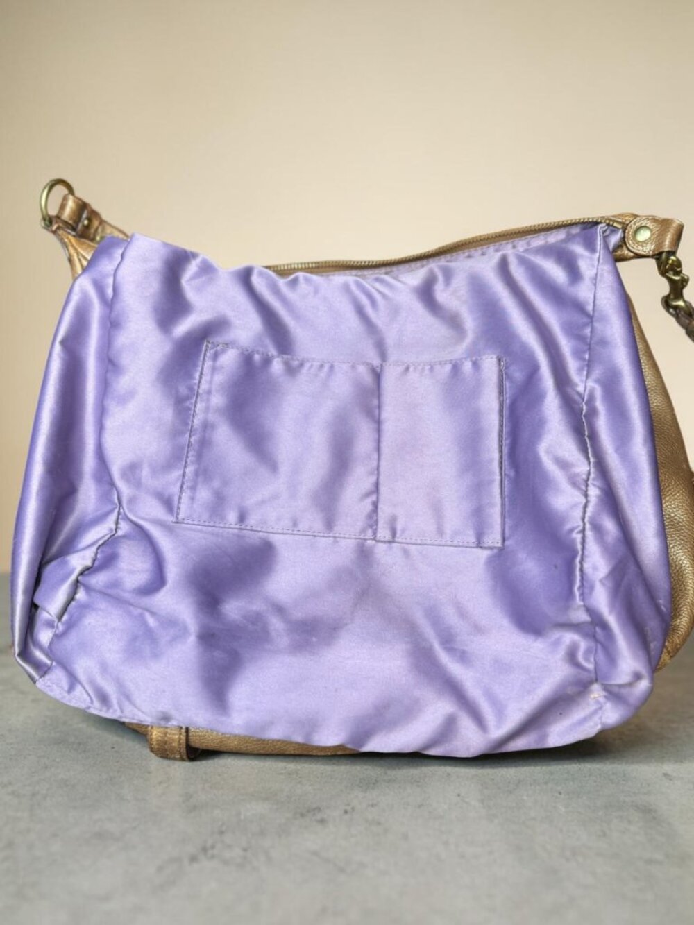 Coach Alexandra Convertible Tote – Metallic Bronze Pebble Leather (2011) - Picture 6 of 15